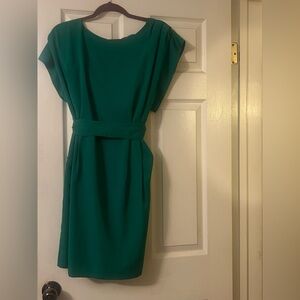 Eliza J Green Midi Dress